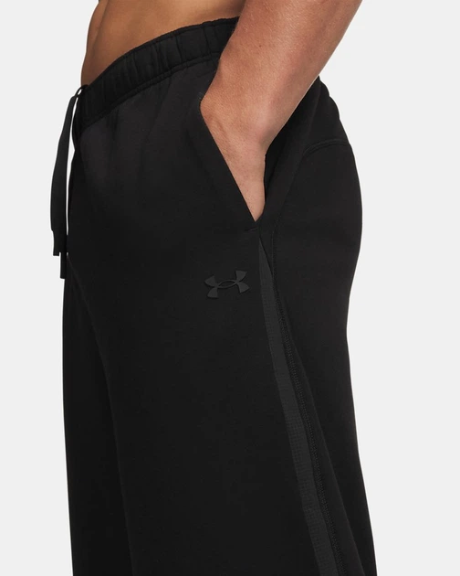 Брюки чоловічі Under Armour Unstoppable Fleece XL Чорний 6013427-008 - Фото 2 Брюки чоловічі Under Armour Unstoppable Fleece XL Чорний 6013427-008 - зображення 2