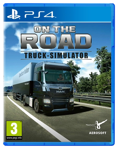 Игра On The Road: Truck Simulator для PS4 (Blu-ray диск) ENG Б/У - Фото 1 Игра On The Road: Truck Simulator для PS4 (Blu-ray диск) ENG Б/У - изображение 1