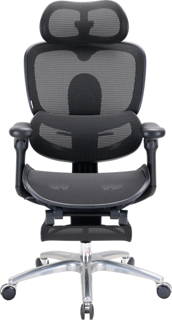 Fotel biurowy ergonomiczny Sihoo DORO C300 LITE V2 z podnóżkiem Czarny (4820216980110) - Zdjęcie 1 Fotel biurowy ergonomiczny Sihoo DORO C300 LITE V2 z podnóżkiem Czarny (4820216980110) - obraz 1