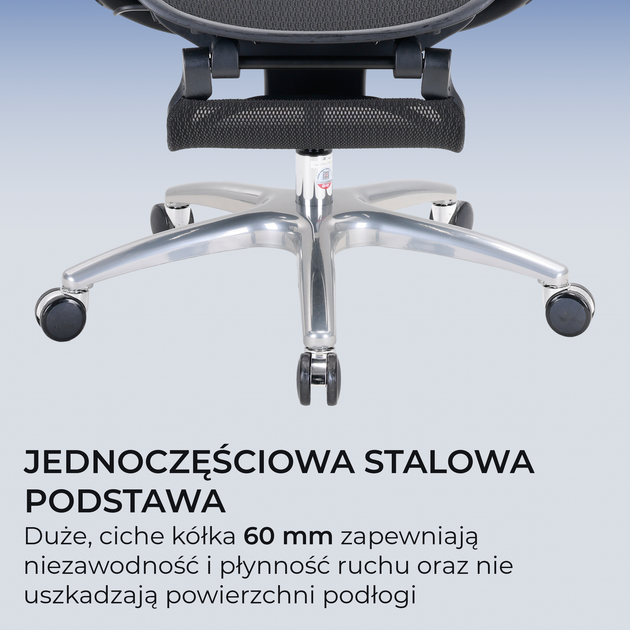 Fotel biurowy ergonomiczny Sihoo DORO C300 LITE V2 z podnóżkiem Czarny (4820216980110) - Zdjęcie 16 Fotel biurowy ergonomiczny Sihoo DORO C300 LITE V2 z podnóżkiem Czarny (4820216980110) - obraz 16