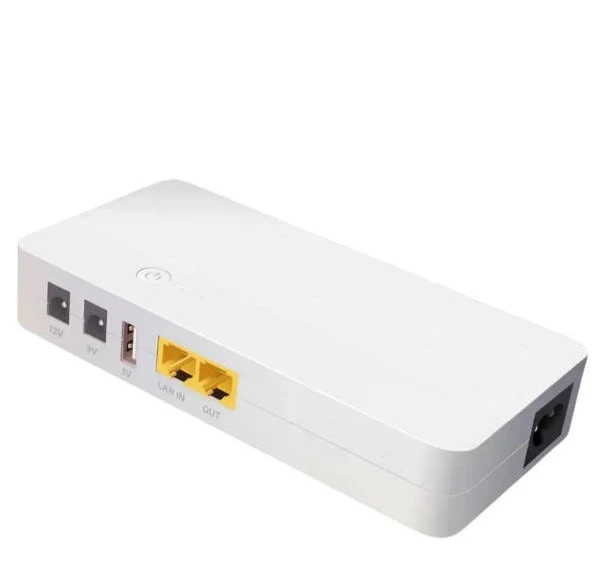 Безперебійник для WI-Fi роутера камери модему POE04 9V 12V USB 18W з вбудованим аккумулятором - зображення 4