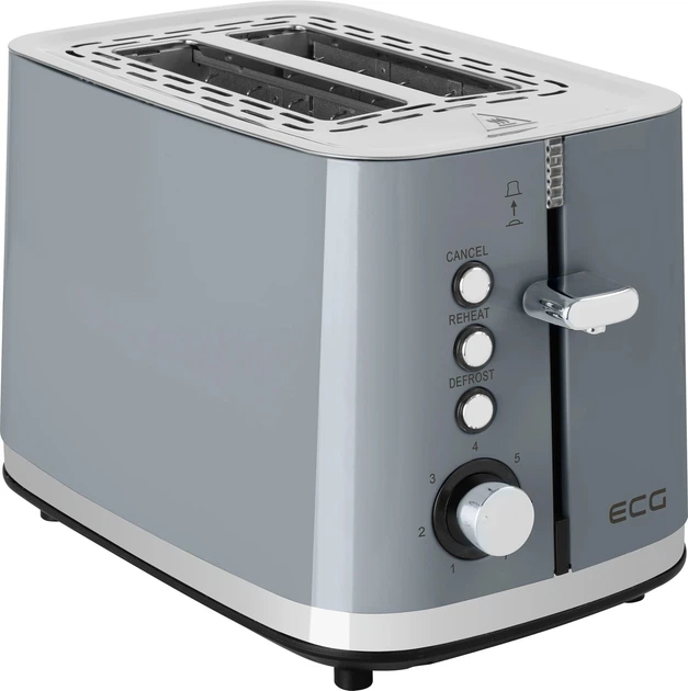 Тостер ECG ST 2766 Vintage Scuro - Фото 1 Тостер ECG ST 2766 Vintage Scuro - изображение 1