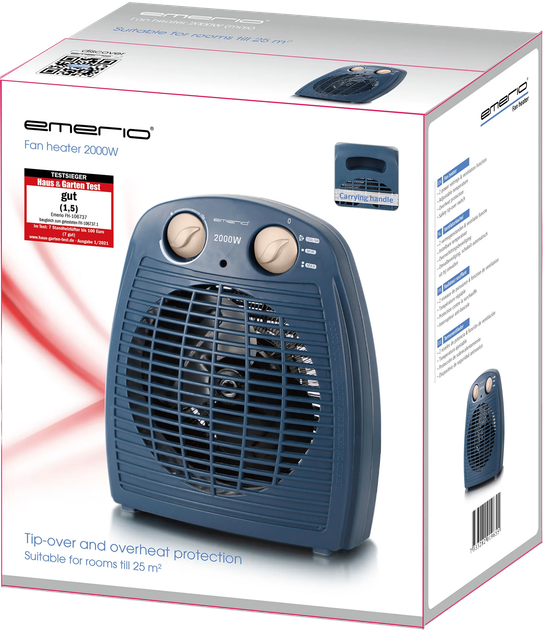 Termowentylator Emerio FH-106737.12 - obraz 4