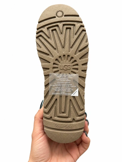 Уггі UGG Classic Ultra Mini 5 см платформа Chestnut каштанового кольору розмір 37 - зображення 2