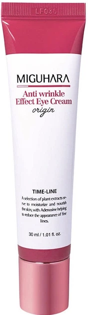 Крем для кожи вокруг глаз Miguhara Anti Wrinkle Effect подтягивающий 30 г (8809551736077) - Фото 1 Крем для кожи вокруг глаз Miguhara Anti Wrinkle Effect подтягивающий 30 г (8809551736077) - изображение 1