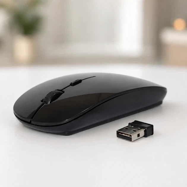 Оптическая мышка Wireless Mouse UKC G 132 для ноутбука и компьютера Беспроводная ультратонкая мышь - Фото 2 Оптическая мышка Wireless Mouse UKC G 132 для ноутбука и компьютера Беспроводная ультратонкая мышь - изображение 2