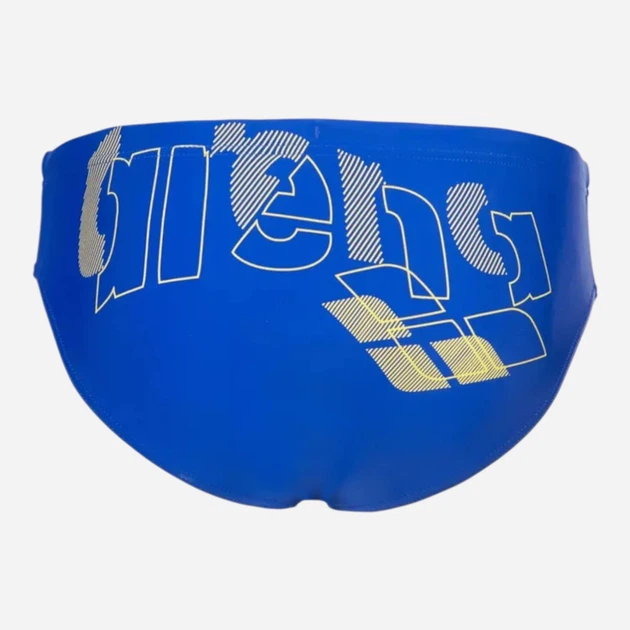 Детские плавки для мальчика Arena Tales Swim Briefs 009086-802 116 см Синий/Желтый (3468337723950) - изображение 4