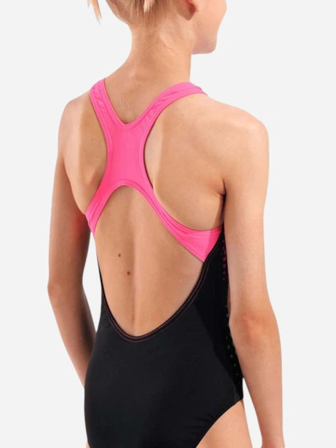 Подростковый слитный купальник для бассейна для девочки Arena Dots Swimsuit Swim Pro Back 010745-559 140 см Черный/Розовый (3468337752226) - Фото 5 Подростковый слитный купальник для бассейна для девочки Arena Dots Swimsuit Swim Pro Back 010745-559 140 см Черный/Розовый (3468337752226) - изображение 5