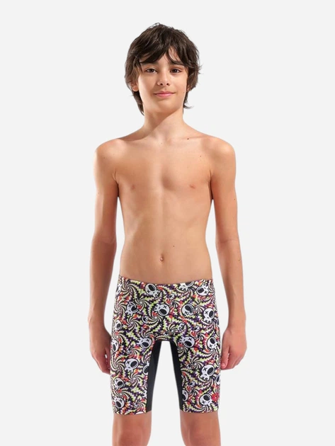 Детские плавки-шорты для мальчика Arena Fun Skulls Swim Jammer 010297-550 128 см Черный/Мультиколор (3468337650560) - Фото 1 Детские плавки-шорты для мальчика Arena Fun Skulls Swim Jammer 010297-550 128 см Черный/Мультиколор (3468337650560) - изображение 1