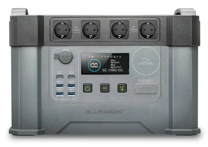 Зарядна станція Allpowers S2000 Pro 1451Wh | 2400W EU - Фото 1 Зарядна станція Allpowers S2000 Pro 1451Wh | 2400W EU - зображення 1