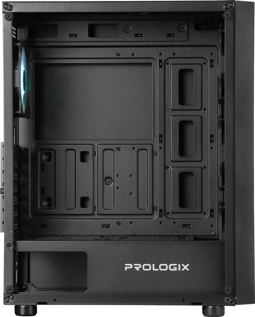 Корпус Prologix GM-07RBA Black с 4 ARGB вентиляторами - Фото 5 Корпус Prologix GM-07RBA Black с 4 ARGB вентиляторами - изображение 5