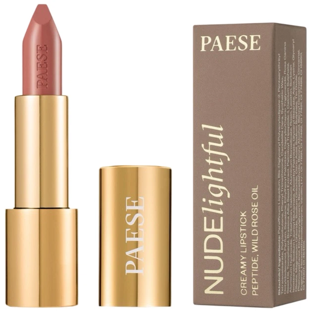 PAESE NUDElightful Кремова помада для губ 407 Cherry Mocha, 4.5 г - зображення 2