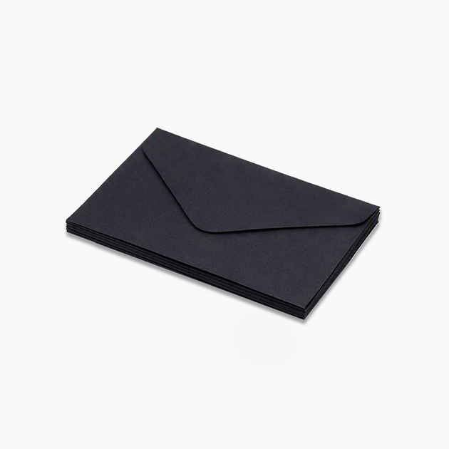 Конверты 6 формата Craft Black - крафтовые бумажные для приглашений, записок, визиток, скрапбукинга — 10 шт. - Фото 2 Конверты 6 формата Craft Black - крафтовые бумажные для приглашений, записок, визиток, скрапбукинга — 10 шт. - изображение 2