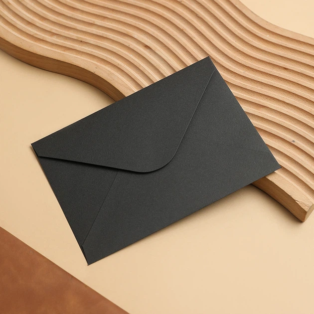 Конверты 6 формата Craft Black - крафтовые бумажные для приглашений, записок, визиток, скрапбукинга — 10 шт. - Фото 3 Конверты 6 формата Craft Black - крафтовые бумажные для приглашений, записок, визиток, скрапбукинга — 10 шт. - изображение 3