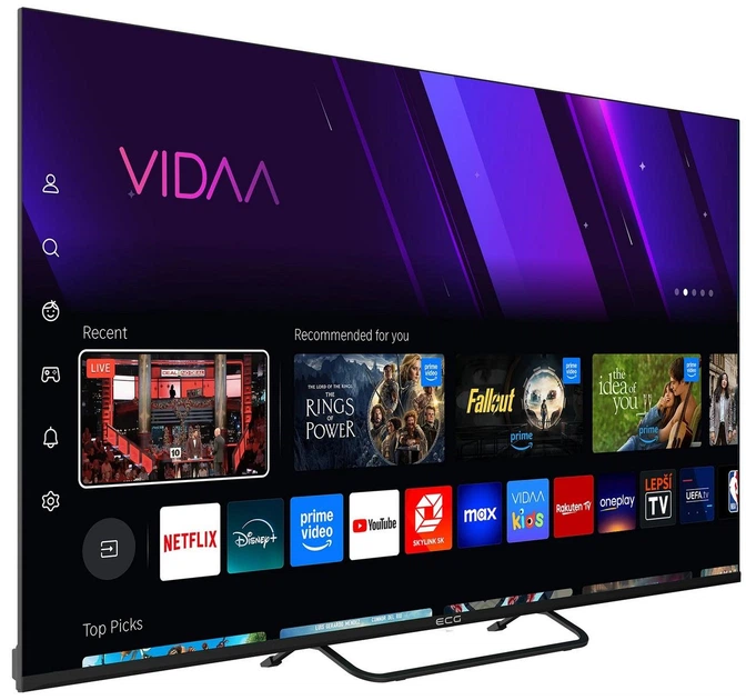 Телевизор ECG 55USV252 4K Ultra HD Smart LED TV - Фото 3 Телевизор ECG 55USV252 4K Ultra HD Smart LED TV - изображение 3