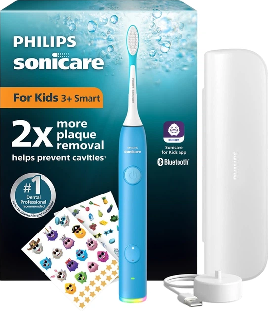 Электрическая зубная щетка Philips Sonicare For Kids Smart HX6600/42 - Фото 1 Электрическая зубная щетка Philips Sonicare For Kids Smart HX6600/42 - изображение 1