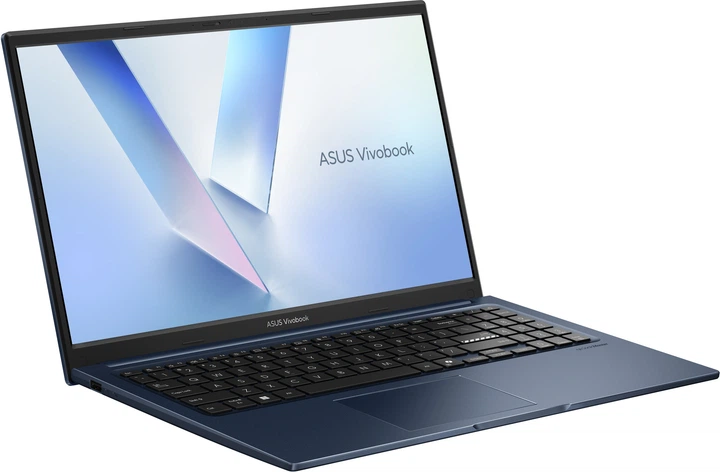 Ноутбук ASUS Vivobook 15 X1504MA-BQ347 (90NB17I1-M00X90) Quiet Blue / 15.6" IPS / Intel Core 5 320 / RAM 8 ГБ / SSD 512 ГБ / Подсветка клавиатуры - изображение 2
