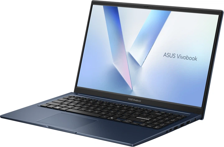 Ноутбук ASUS Vivobook 15 X1504MA-BQ347 (90NB17I1-M00X90) Quiet Blue / 15.6" IPS / Intel Core 5 320 / RAM 8 ГБ / SSD 512 ГБ / Подсветка клавиатуры - изображение 3
