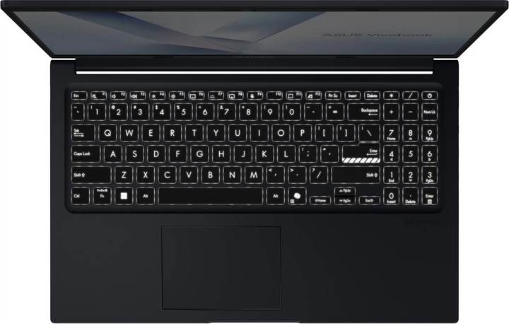 Ноутбук ASUS Vivobook 15 X1504MA-BQ347 (90NB17I1-M00X90) Quiet Blue / 15.6" IPS / Intel Core 5 320 / RAM 8 ГБ / SSD 512 ГБ / Подсветка клавиатуры - изображение 5
