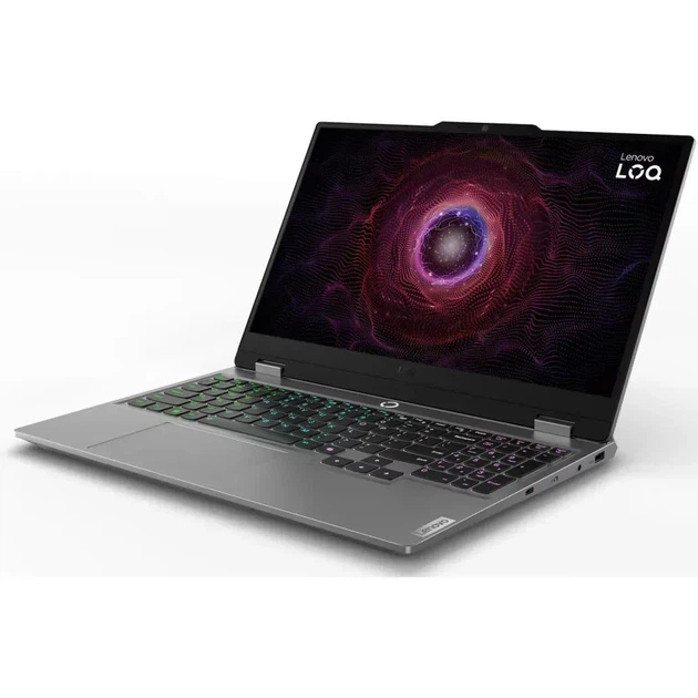 Ноутбук Lenovo LOQ 15 (83DXUPV24PB), AMD Ryzen 7 7445HS / 15.6" / 144 Гц / RAM 32 ГБ DDR5 / SSD 512 ГБ / AMD Radeon 740M + RTX 3050 / Windows 11 Home / Сірий - Фото 4 Ноутбук Lenovo LOQ 15 (83DXUPV24PB), AMD Ryzen 7 7445HS / 15.6" / 144 Гц / RAM 32 ГБ DDR5 / SSD 512 ГБ / AMD Radeon 740M + RTX 3050 / Windows 11 Home / Сірий - изображение 4