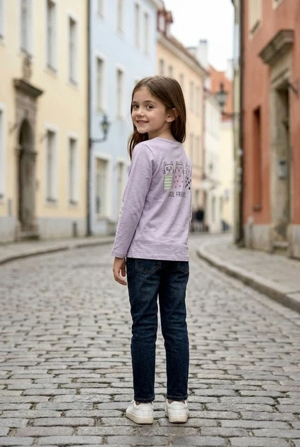Кофта Cool Friends для девочки Kiddo лавандово-фиолетовый 122 см - Фото 2 Кофта Cool Friends для девочки Kiddo лавандово-фиолетовый 122 см - изображение 2