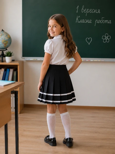 Юбка Oxford Kiddo черный 116 см - Фото 3 Юбка Oxford Kiddo черный 116 см - изображение 3