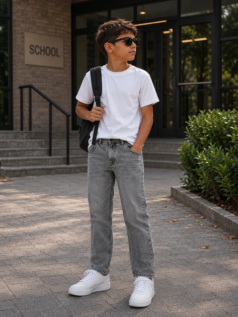Джинсы серые Urban Flex Kiddo серый 170 см - Фото 1 Джинсы серые Urban Flex Kiddo серый 170 см - изображение 1