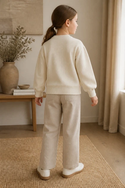 Кардиган молочний Soft Elegance Kiddo Молочний розмір 122 (KIDDO-F0FBB0B536B441549EFB23DDB46267DA) - Фото 2 Кардиган молочний Soft Elegance Kiddo Молочний розмір 122 (KIDDO-F0FBB0B536B441549EFB23DDB46267DA) - изображение 2