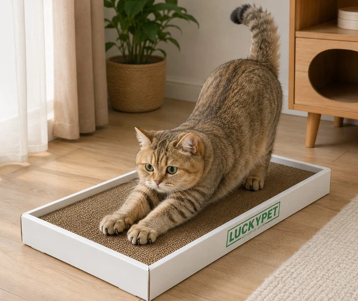 Эко когтеточка Lucky Pet Подиум 33х50х5 см - изображение 3