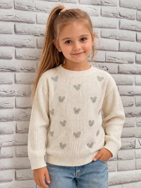 Джемпер Crystal Mickey Kiddo Молочний розмір 110 (KIDDO-1A26D658C2084BD99C6144DD12F80E94) - Фото 1 Джемпер Crystal Mickey Kiddo Молочний розмір 110 (KIDDO-1A26D658C2084BD99C6144DD12F80E94) - изображение 1
