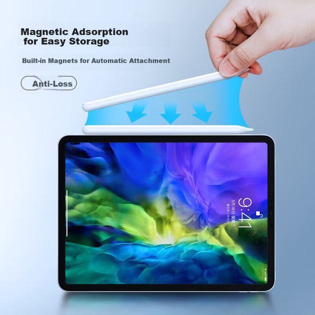 Стилус Stiger для планшетов Huawei, совместим с Huawei MatePad 11.5S/Air/SE/Pro, планшетами Honor, сенсорным стилусом M-Pencil 3-го поколения. - Фото 4 Стилус Stiger для планшетов Huawei, совместим с Huawei MatePad 11.5S/Air/SE/Pro, планшетами Honor, сенсорным стилусом M-Pencil 3-го поколения. - изображение 4