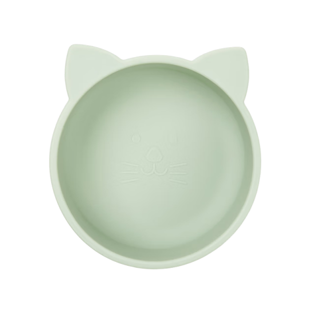 Детская миска Qlittle Cheese Mint - Фото 4 Детская миска Qlittle Cheese Mint - изображение 4