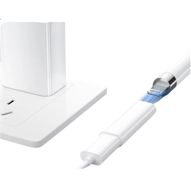Адаптер для зарядки Apple Pencil от CangHua, Type-C на USB-C (гнездо), для iPad 10-го поколения, преобразователь зарядки, кабель-адаптер для стилуса Apple первого поколения. - Фото 3 Адаптер для зарядки Apple Pencil от CangHua, Type-C на USB-C (гнездо), для iPad 10-го поколения, преобразователь зарядки, кабель-адаптер для стилуса Apple первого поколения. - зображення 3