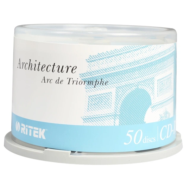 RITEK Victory Gate Series CD-R 52x 700MB чистые диски/CD/записываемые диски, упаковка из 50 штук на шпинделе - Фото 5 RITEK Victory Gate Series CD-R 52x 700MB чистые диски/CD/записываемые диски, упаковка из 50 штук на шпинделе - изображение 5