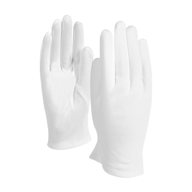 Белые перчатки XINGGONG Etiquette, перчатки для защиты труда, чистый хлопок, утолщенные, дышащие, нескользящие, прочные, подходят для антиквариата, ювелирных изделий, выступлений, 12 пар, XGS-P5 - Фото 4 Белые перчатки XINGGONG Etiquette, перчатки для защиты труда, чистый хлопок, утолщенные, дышащие, нескользящие, прочные, подходят для антиквариата, ювелирных изделий, выступлений, 12 пар, XGS-P5 - изображение 4