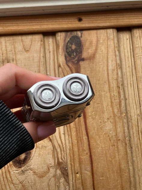 Міні електробритва акумуляторна Mate MS Trendy, портативна дорожня USB бритва для сухого гоління - изображение 8