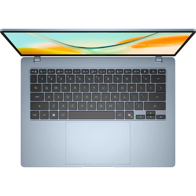 Ноутбук ASUS Vivobook S14 (S5408QA-TM280W), Snapdragon X X1-26-101, 14", 8 ГБ, SSD 256 ГБ, Qualcomm Adreno, Windows 11 Home, Сірий - Фото 5 Ноутбук ASUS Vivobook S14 (S5408QA-TM280W), Snapdragon X X1-26-101, 14", 8 ГБ, SSD 256 ГБ, Qualcomm Adreno, Windows 11 Home, Сірий - изображение 5