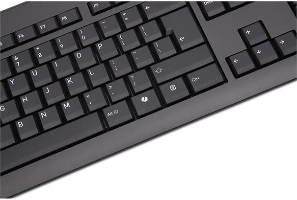 Klawiatura przewodowa Terra Keyboard 1500 Corded USB Black (2810745) - obraz 2