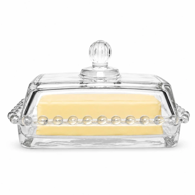 Маслянка скляна Bauble SNT 13х7,5х7,5см прозора 706-1 - Фото 1 Маслянка скляна Bauble SNT 13х7,5х7,5см прозора 706-1 - зображення 1
