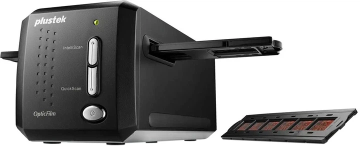 Сканер Plustek OpticFilm 8200i SE (7200dpi 48bit LED швидк. 36 сек. плівк.слайд-сканер чорний) - изображение 4