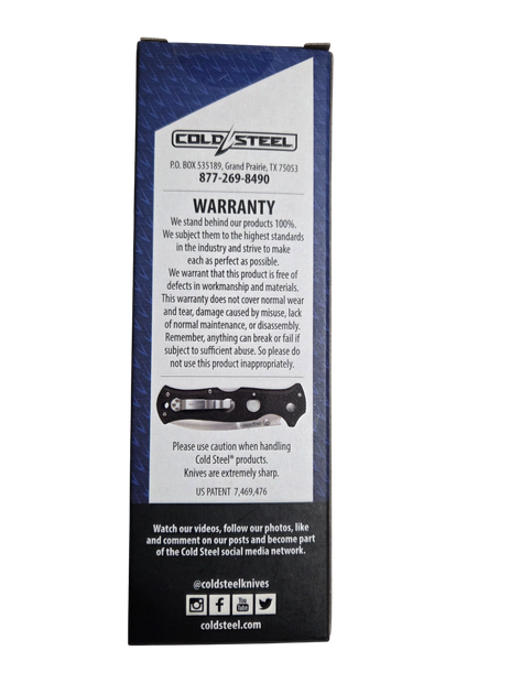 Кишеньковий ніж Cold Steel Counter Point 1 CS-10AB - изображение 11