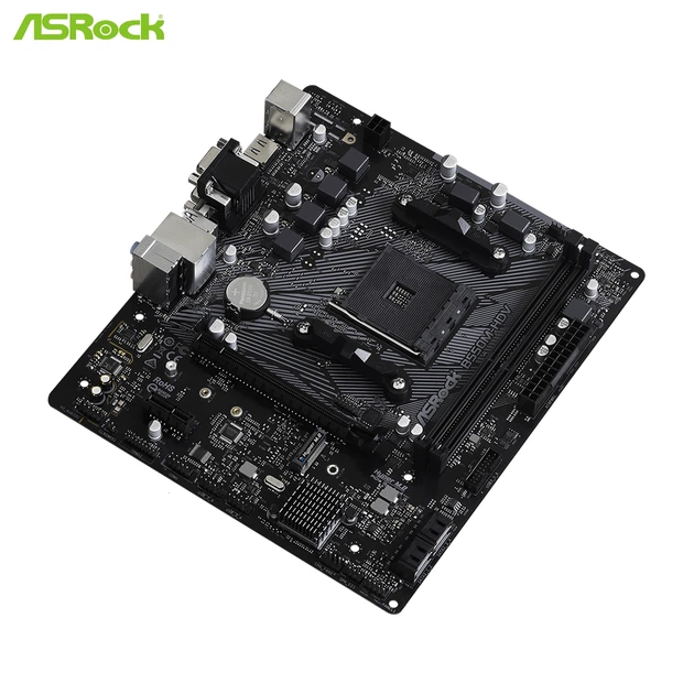 Материнська плата ASRock B550M-HDV (sAM4, AMD B550, DDR4, mATX) - зображення 4