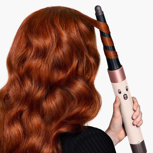 Мультистайлер Airwrap i.d. HS08 Straight & Wavy Ceramic Pink/Rose Gold Sakura Бежевий (P-315) - зображення 3