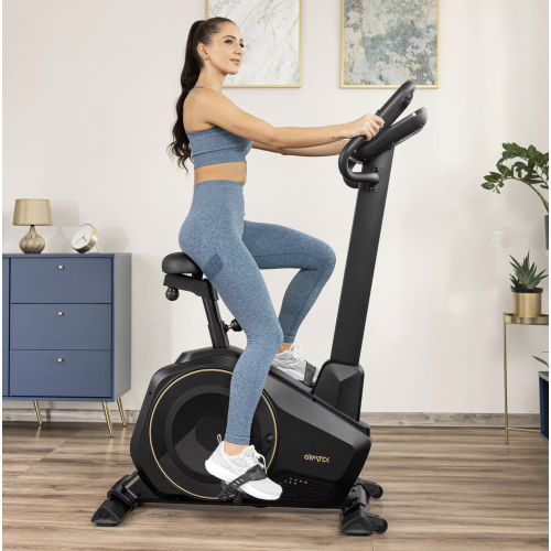Велотренажер Gymtek XB6000 електромагнітний золотий - изображение 13