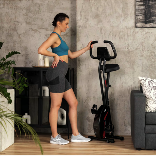 Велотренажер Hop-Sport HS-3020X Quest X-Bike чорно-червоний - Фото 11 Велотренажер Hop-Sport HS-3020X Quest X-Bike чорно-червоний - изображение 11