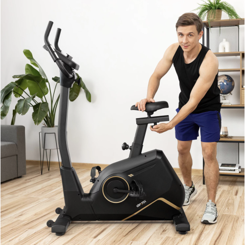 Велотренажер Gymtek XB4500 електромагнітний золотий - Фото 9 Велотренажер Gymtek XB4500 електромагнітний золотий - изображение 9
