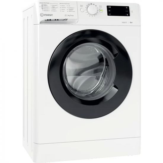 Стиральная машина Indesit фронтальная 6кг A+++ 43 см дисплей (61051WKUA-OMTWSE) - изображение 2