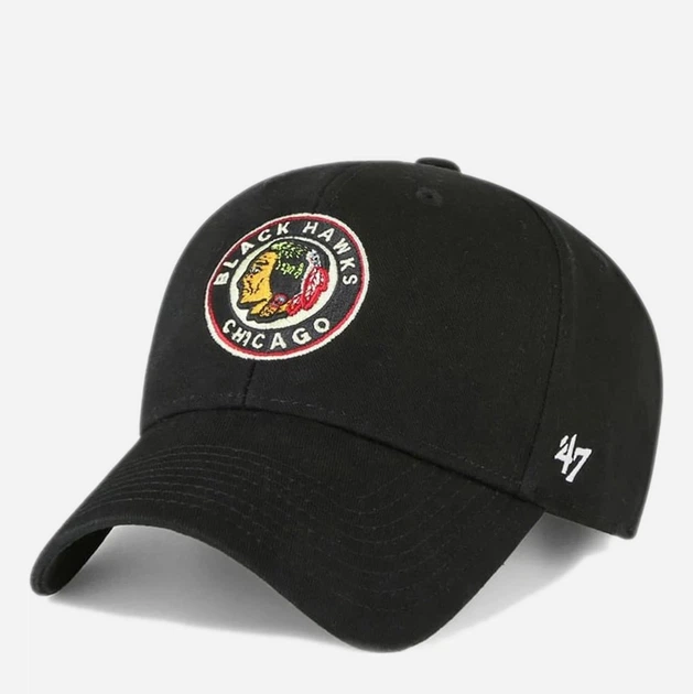 Кепка 47 Brand Legend Chicago Blackhawks 15121333 One Size Черная (199841406277) - Фото 1 Кепка 47 Brand Legend Chicago Blackhawks 15121333 One Size Черная (199841406277) - изображение 1