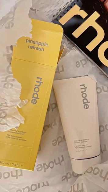 Очищуючий гель для вмивання Rhode Pineapple Refresh PGA Daily Cleanser 150 ml - зображення 3