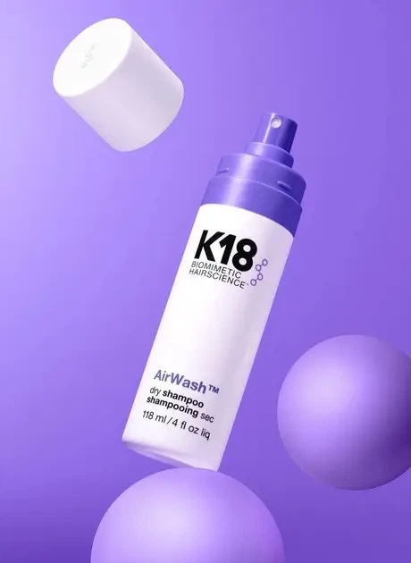 Неаерозольний сухий шампунь K18 AirWash Dry Shampoo 118 ml - зображення 3
